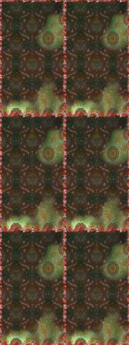 Yaz çiçekleri teması. Kahverengi ve gri renkler. Suluboya resim taklit Raster çizimi. El çizimi, soyut ve süslü elementler. Klasik çiçekler..