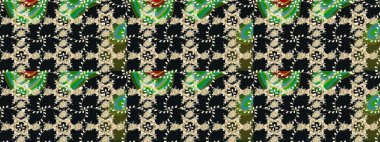 Çiçeğin suluboya çizimlerinin mükemmel deseni. Suluboya çizim kalıbı. Moda baskısı. Dekorasyon ve tasarım için güzel bir desen. Eski.