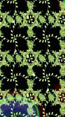 Yumuşak fayans. Raster 'ın taze dokusu. Paketleme, tekstil, duvar kâğıdı için çiçek eskizi. Klasik çiçek desenli. Yumuşak pamuk tasarımı.