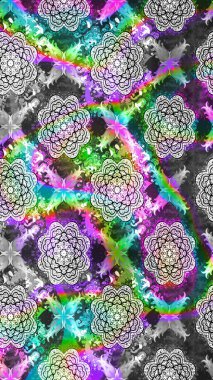 Raster suluboya çiçek deseni, narin çiçekler, gri çiçekler, tebrik kartı şablonu. Raster Güzel kumaş deseni.