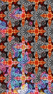 Küçük çiçekteki sevimli çiçek deseni. Gri renkli çiçekler.