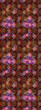 Üst manzara, yumuşak kahverengi renk. Manzaralı çiçek deseni. Çiçek kompozisyonu, el boyası, hassas şablon. Sevgililer günü ve tebrik kartı konsepti için şık bir davet.