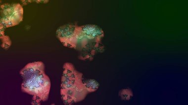 Raster illüstrasyonu. Çiçek arkaplan. Gri renkli şirin tekstil tarzında. Renkli çizim kalıbı. Çiçek duvar kağıdı.