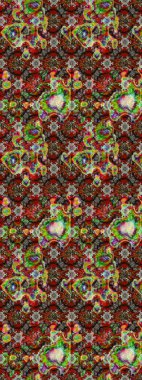 Kahverengi renklerde. Soyut çiçek çizim kalıbı arka planı. Raster illüstrasyonu. Küçük çiçekteki sevimli çiçek deseni. Raster deseni.