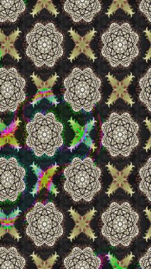 Soyut çiçek çizim kalıbı arka planı. Raster illüstrasyonu. Küçük çiçekteki sevimli çiçek deseni. Gri renklerde. Raster deseni.