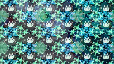 Çizim raster deseni. Çiçek arkaplan. Güzel kumaş deseni.