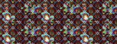 Çiçek ve yapraklı çiçek deseni. Küçük çiçekli şirin bir desen. Raster illüstrasyonu.