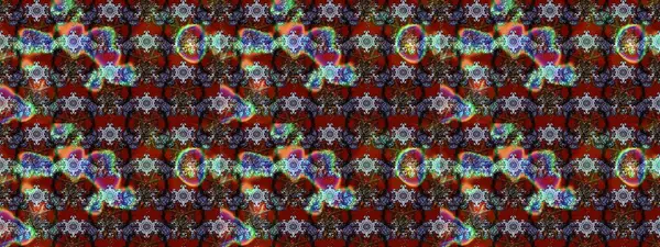 Çiçek desenli eskiz, darbeler, sıçramalar, yaz çiçekleri. Kırmızı renkte çiçekler. Raster illüstrasyonu.