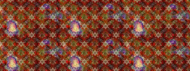 Suluboya çizim kalıbı. Dekorasyon ve tasarım için güzel bir desen. Moda baskısı. Çiçeğin suluboya çizimlerinin mükemmel deseni. Eski model. Raster illüstrasyonu.