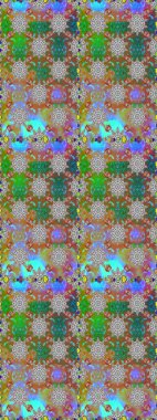 Küçük ölçekli çiçek basit şirin desende. Üretim, duvar kağıdı, baskı, hediye paketi ve scrapbooking Tekstil veya kitap için çiçek sorunsuz arka plan kapsar. Raster illüstrasyon.