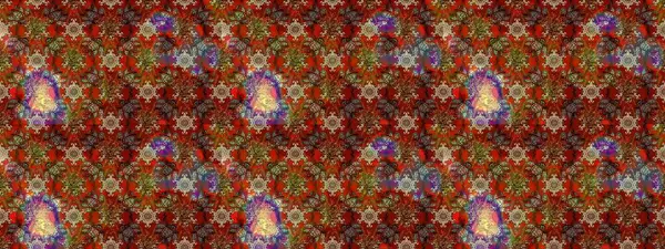 Suluboya çizim kalıbı. Dekorasyon ve tasarım için güzel bir desen. Moda baskısı. Çiçeğin suluboya çizimlerinin mükemmel deseni. Eski model. Raster illüstrasyonu.