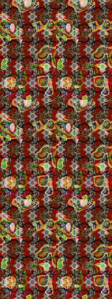 Kırmızı renkte çiçekler. Kırmızı renkte çiçek çizimi. Raster illüstrasyonu. Çiçek deseni. Şatafatlı bahar bahçesi dokusu.