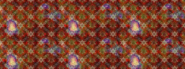 Suluboya çizim kalıbı. Dekorasyon ve tasarım için güzel bir desen. Moda baskısı. Çiçeğin suluboya çizimlerinin mükemmel deseni. Eski model. Raster illüstrasyonu.