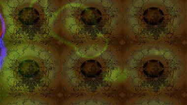 Çiçekli çizim şekli. Düz Çiçek Elementleri Tasarımı. Kahverengi renkli çiçekler. Renkli Bahar Teması çizim şablonu.