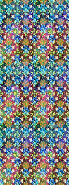 Raster illüstrasyonu. Egzotik çiçekler, mavi ve yeşil renkler üzerine botanik ve parlak klasik doğa. Klasik tropikal doğal elementlerin suluboya seti.