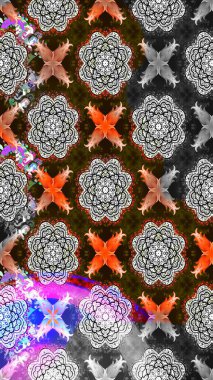 Tekstil, kumaş, kapaklar, duvar kağıtları, baskı, naylon, koleksiyon defteri, örgü, dekupaj için güzel bir eskiz. Küçük gri çiçeklerle oldukça eski bir besin torbası deseni.