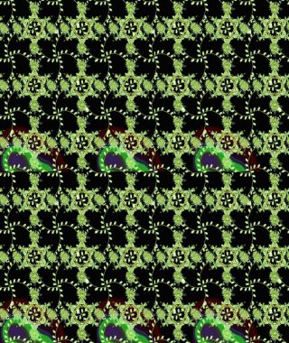 Klasik taslak çizimi. Çiçekli siyah eskiz deseni. Raster çiçek izi..