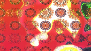 Süslü zentangle çizim dokusu, soyut çiçeklerle süslenmiş. Çiçek deseni duvar kağıdı, desen dolguları ve web sayfası arka planı için kullanılabilir. Şekillendirilmiş çiçekli çizim deseni.