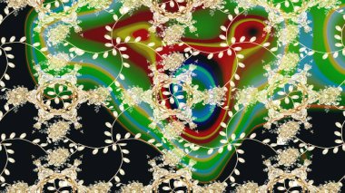 Paisley el çizimi elementler. Fantezi çiçekli eskiz deseni, doğal duvar kağıdı, çiçek desenli kıvrım çizimi. Ev dekoru.