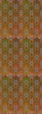 Düz Çiçek Elementleri Tasarımı. Renkli Bahar Temalı Kusursuz Arkaplan. Çiçeksel fantezi tasarımı. Parlak bir arka planda..