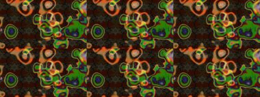 Kahverengi renkli çiçekler. Nazik, sevimli çiçek arkaplanı. Raster çiçek desenli ve çiçekli..