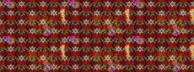 Kahverengi renkli çiçekler. Elle boyanmış suluboya resim çizimi çiçekler ve bitkiler.