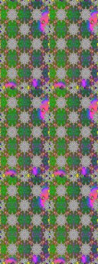 Halk tarzı. Modern çiçek arkaplanı. Parlak renkli çiçekleri ve yeşil renkli yaprakları olan kusursuz çiçek desenleri. Moda baskıları için zarif bir şablon.