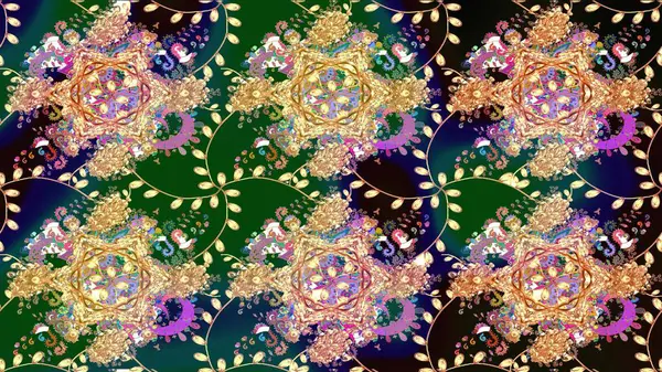 Modaya uygun kumaş deseni. Düz Çiçek Elementleri Tasarımı. Renkli Yaz Temalı eskiz kalıbı. Sevimli çiçek raster deseni.