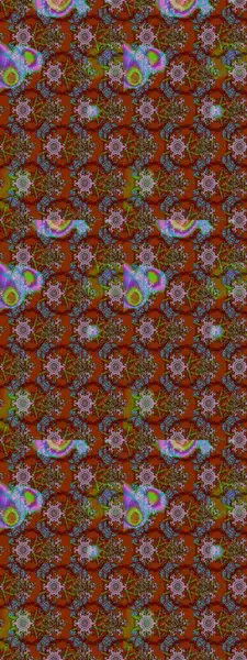 Kahverengi renkli çiçek desenli eskiz, el yapımı papatyalar, papatyalar. Tekrar eden çiçek arkaplanı, zarif kahverengi çiçek duvar kağıdı..