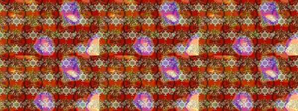 Renkli çizim kalıbı. Çiçek arkaplan. Çiçek duvar kâğıdı. Raster illüstrasyonu. Kahverengi renkli şirin tekstil.