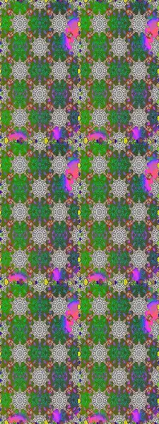 Halk tarzı. Modern çiçek arkaplanı. Parlak renkli çiçekleri ve yeşil renkli yaprakları olan kusursuz çiçek desenleri. Moda baskıları için zarif bir şablon.