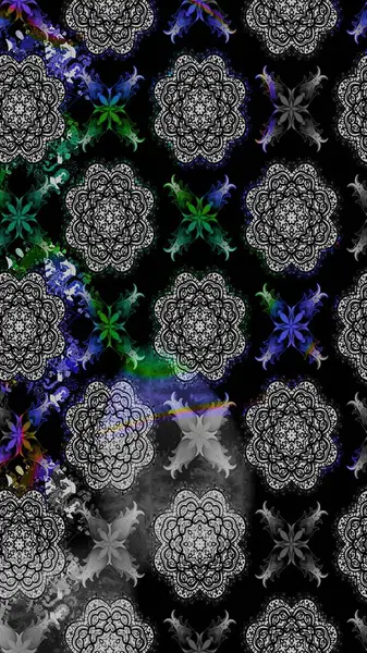 Şatafatlı bahar bahçesi dokusu. Çiçek deseni. Flower eskiz arka planı. Raster illüstrasyonu.
