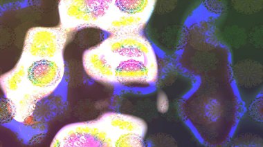 Dekorasyon ve tasarım için güzel bir desen. Çiçeğin suluboya çizimlerinin mükemmel deseni. Suluboya çizim kalıbı. Moda baskısı. Raster illüstrasyonu. Eski.