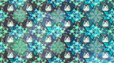 Zarif, parlak ve mavi çiçek desenli tasarım. Sabıka baskıları, bebek kıyafetleri, duvar kâğıtları, paket kutuları vb..