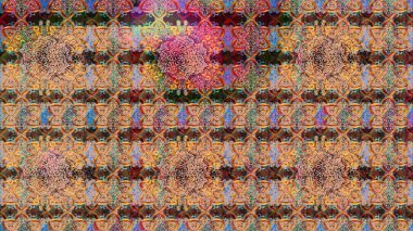 Renkli Bahar Teması eskiz kalıbı. Düz Çiçek Elementleri Tasarımı. Raster güzel kumaş deseni çiziyor. Çiçek deseni.