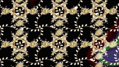 Büyük bir çiçek boyası seti. Kartlar, davetiyeler, tarih kartları ve daha fazlası için kullanılabilir. Raster şirin suluboya çiçek deseni çizimi.