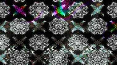 Bahar mevsimi. Raster güzel bir çiçek deseni çizmiş. Siyah renkli çiçekler. Nazik romantik baskı. Tatil havası..