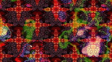 Çiçek desenli eskiz. Kahverengi renkli çiçekler. Tişört baskısı için çiçek boyama rasteriName.