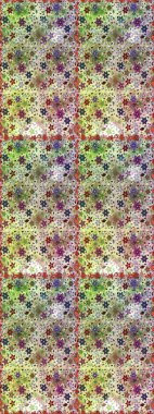 Sarma, tekstil ve duvar kâğıdı için kusursuz çiçek arkaplanı. Yumuşak fayans. Raster 'ın taze dokusu. Klasik çiçek desenli. Yumuşak pamuk tasarımı.