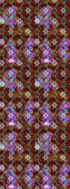 Raster illüstrasyonu. Şatafatlı bahar bahçesi dokusu. Flower eskiz arka planı. Çiçek deseni.