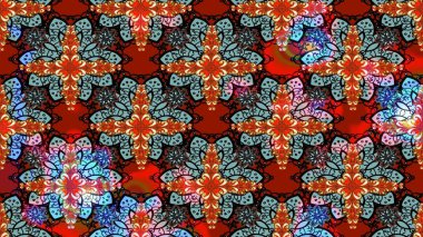 Nazik romantik baskı. Raster güzel bir çiçek deseni çizmiş. Bahar mevsimi. Mavi renkli çiçekler. Tatil havası..