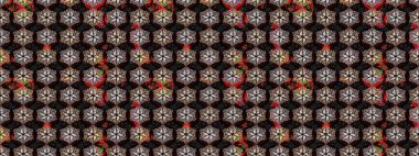 Siyah renkli çiçekler. Düz Çiçek Elementleri Tasarımı. Renkli Bahar Teması eskiz kalıbı. Çiçek desenli eskiz, yaz çiçekleri..