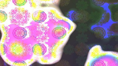 Çiçek deseni duvar kağıdı, desen dolguları ve web sayfası arka planı için kullanılabilir. Şekil verilmiş çiçeklerle eskiz deseni. Süslü zentangle çizim dokusu, soyut çiçeklerle süslenmiş..