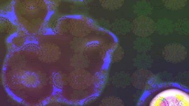 Kahverengi renkli çiçekler. Tropik çiçekler. Gömlek çizimi Arkaplan Deseni.