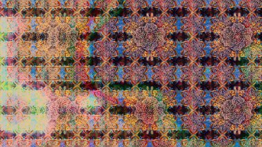 Çiçek izi. Suluboya çizim kalıbı. Suluboya tarzında kahverengi renkte çiçekler.