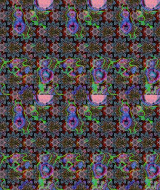 Renkli Bahar Teması eskiz kalıbı. Düz Çiçek Elementleri Tasarımı. Tarafsız renklerde çiçekler. Güzel çiçek deseni..