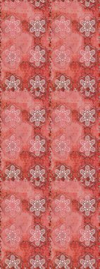 Çiçek arkaplan. Raster illüstrasyonu. Şirin tekstil tarzında pembe ve nötr renklerde. Çiçek duvar kâğıdı. Renkli, pürüzsüz desen.