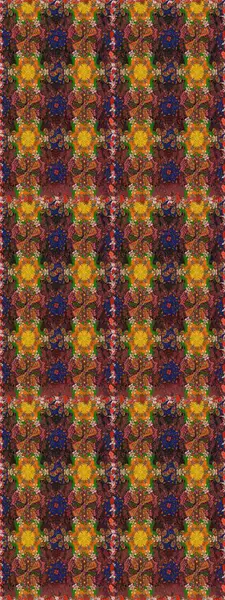 Çiçekler suluboya tarzında kahverengi renkte. Kahverengi renkli çiçeklerle kusursuz çiçek deseni.