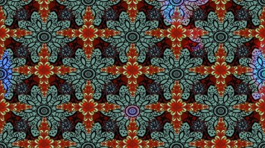 Raster Hip kumaş deseni. Eskiz Vintage Çiçek Deseni.