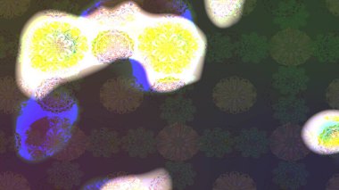 Gri renkli şirin çiçek deseni. Renkli Bahar Teması eskiz kalıbı. Düz Çiçek Elementleri Tasarımı. Raster Modaya uygun kumaş deseni.